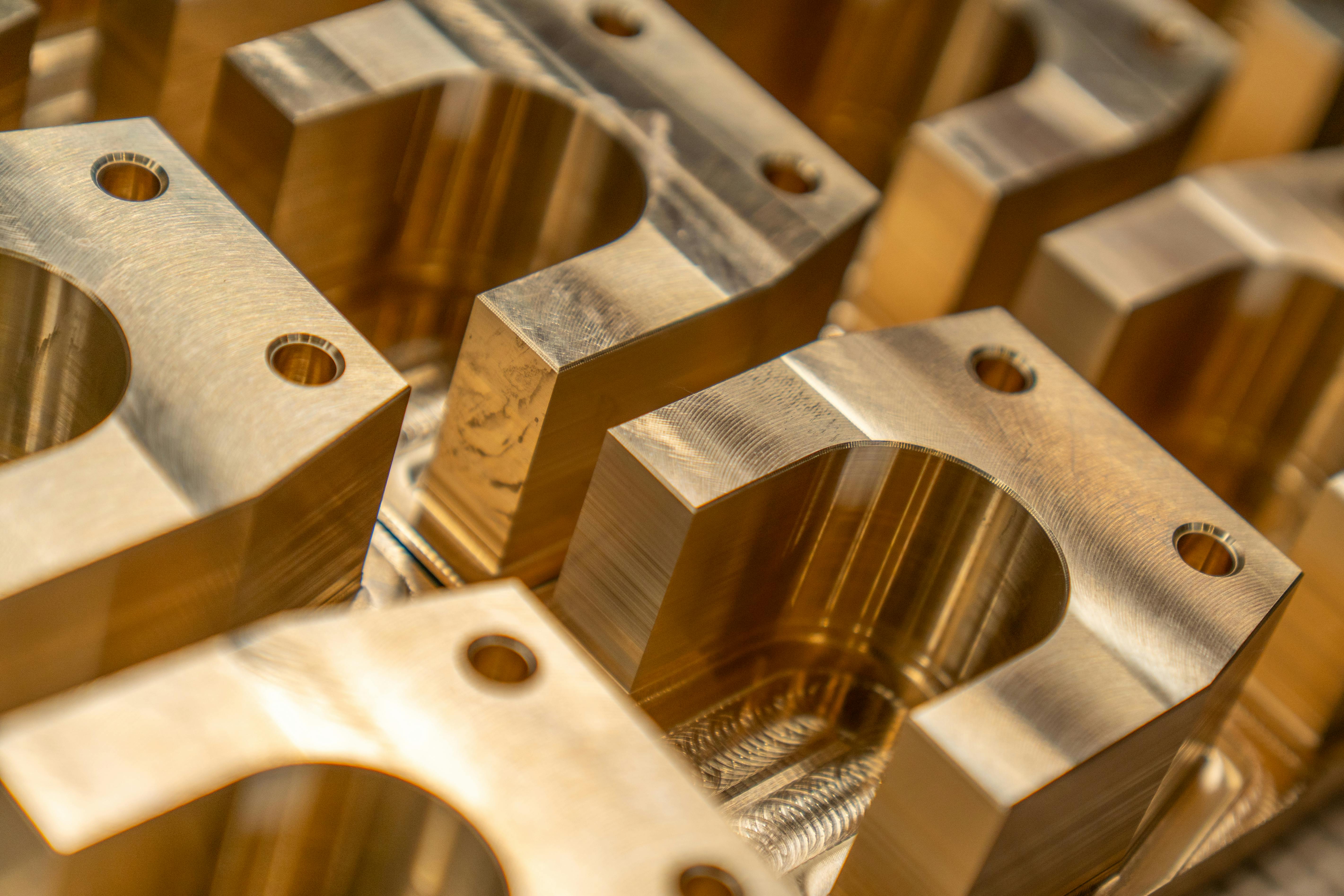 Custom machined metal parts